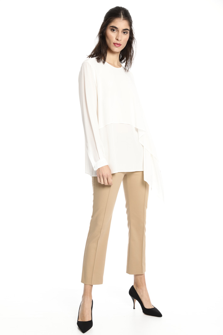 Overlay panel blouse Intrend Overlay panel blouse Intrend