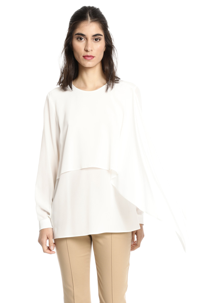 Overlay panel blouse Intrend Overlay panel blouse Intrend