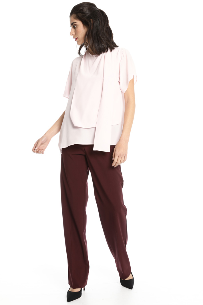 Crepe de chine blouse Intrend Crepe de chine blouse Intrend