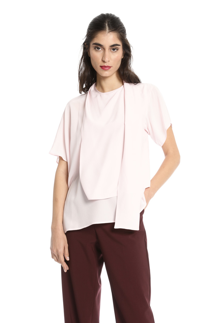 Crepe de chine blouse Intrend Crepe de chine blouse Intrend