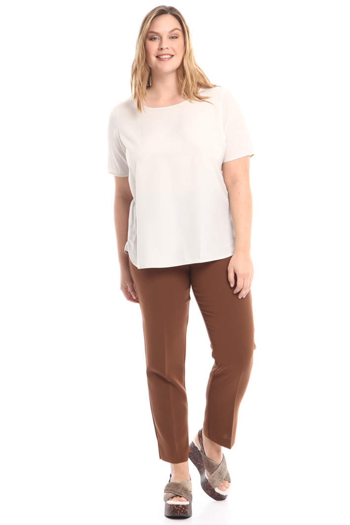 Pantalone dritto in cady Intrend Pantalone dritto in cady Intrend