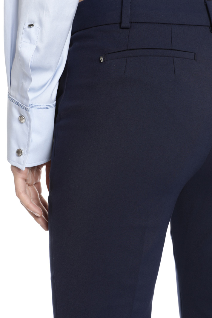 Cotton canvas trousers Intrend Cotton canvas trousers Intrend