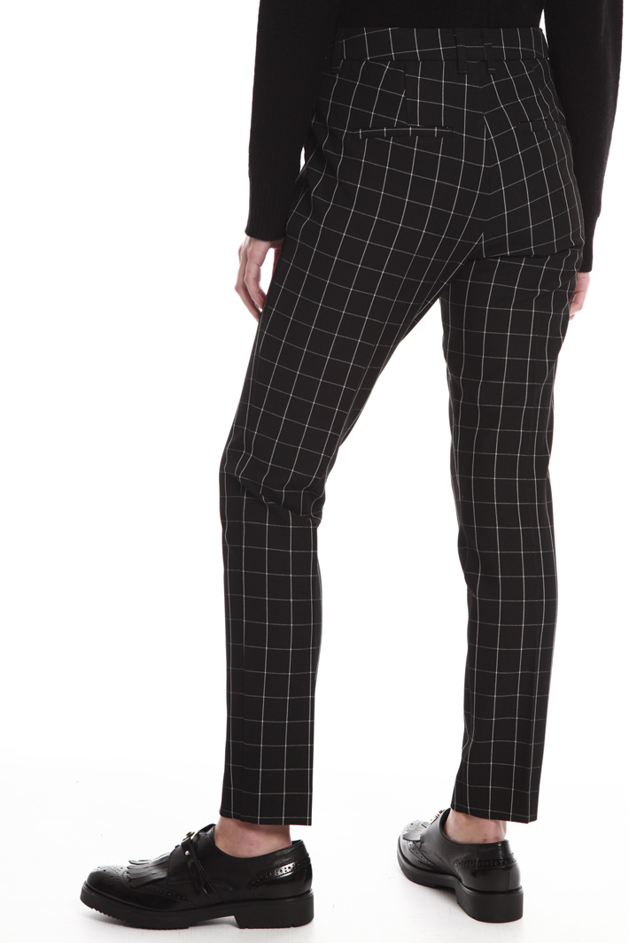 Yarn-dyed check trousers Intrend Yarn-dyed check trousers Intrend