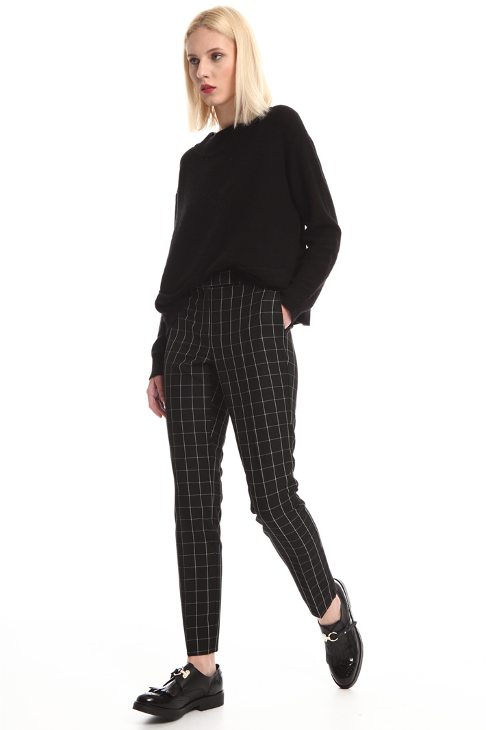 Yarn-dyed check trousers Intrend Yarn-dyed check trousers Intrend