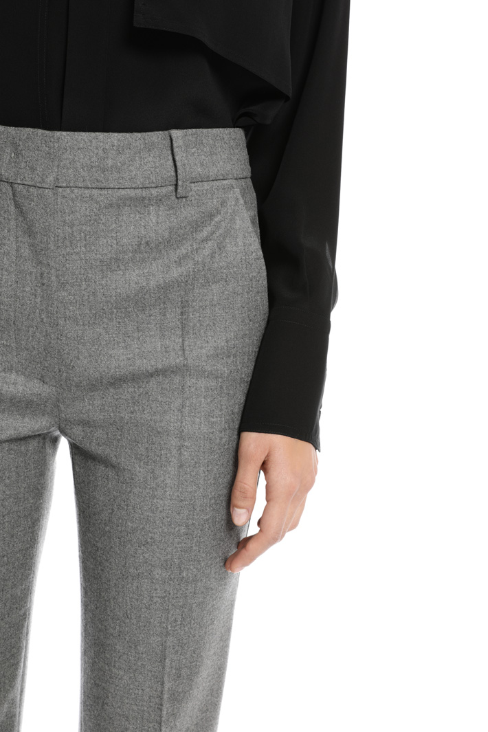 Wool flannel trousers Intrend Wool flannel trousers Intrend