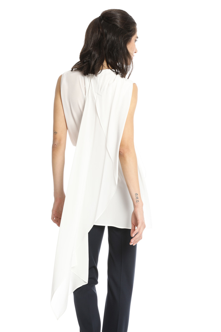 Asymmetrical silk top Intrend Asymmetrical silk top Intrend