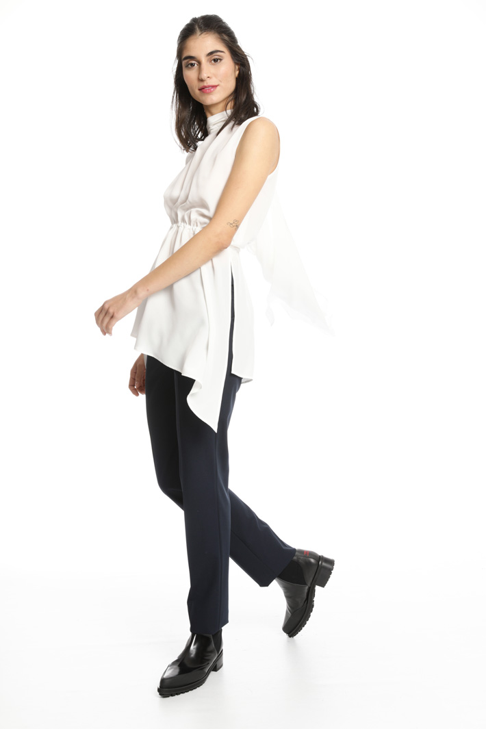 Asymmetrical silk top Intrend Asymmetrical silk top Intrend
