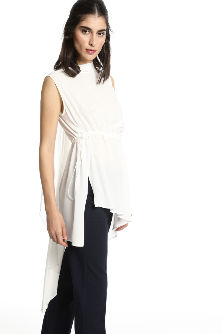 Asymmetrical silk top Intrend Asymmetrical silk top Intrend