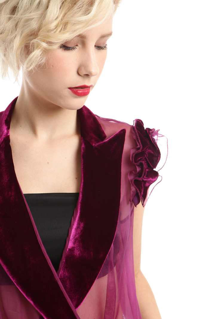 Tuta in crepe e organza Intrend Tuta in crepe e organza Intrend