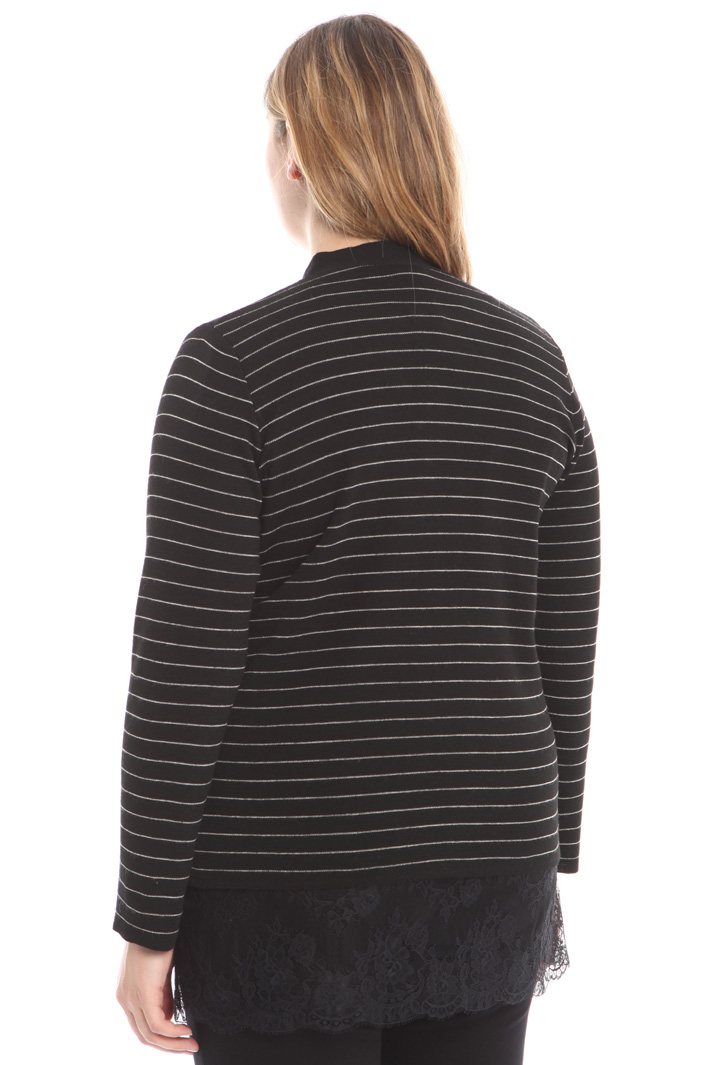 Cardigan con bordo in pizzo Intrend Cardigan con bordo in pizzo Intrend