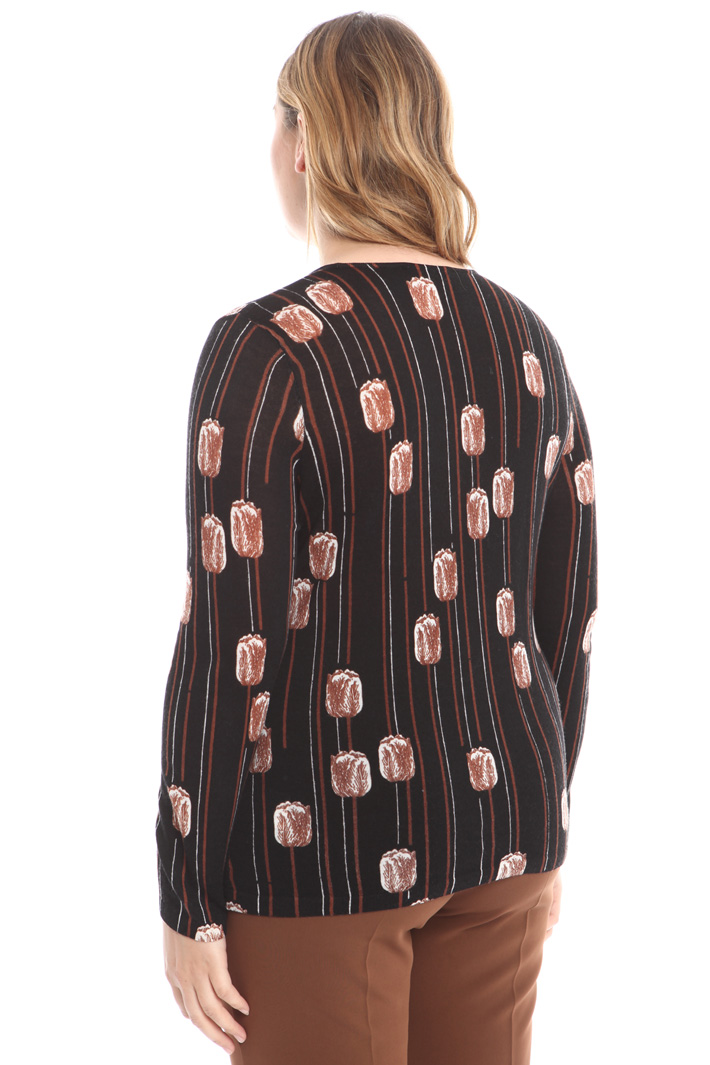 Maglia in lana stampata Intrend Maglia in lana stampata Intrend