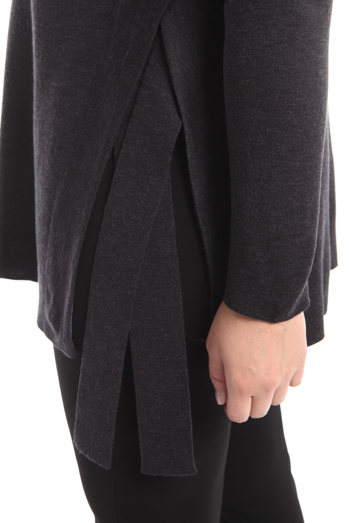 Maglia in lana con spacchi Intrend Maglia in lana con spacchi Intrend