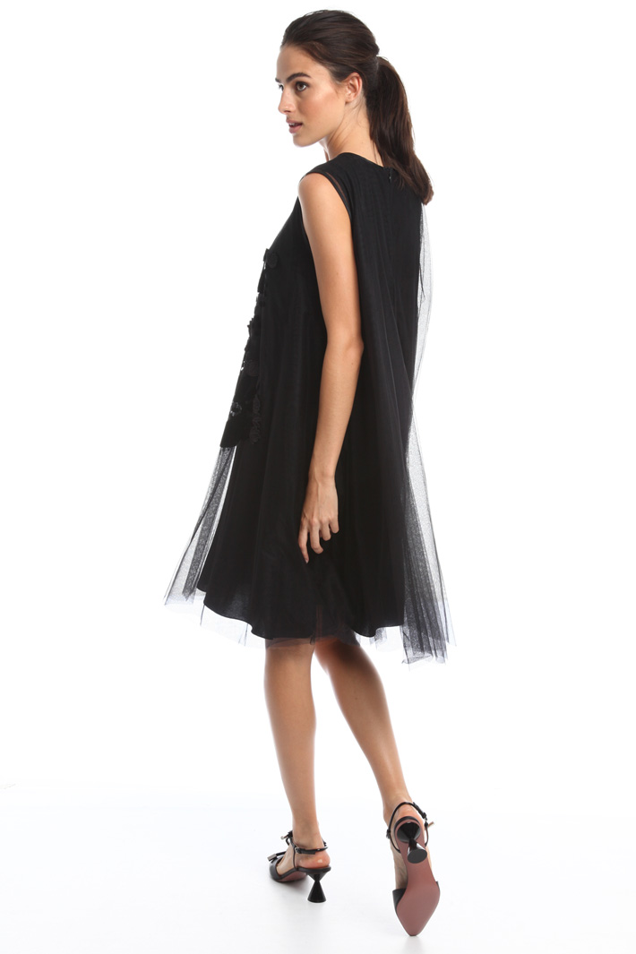 Abito in tulle flock Intrend Abito in tulle flock Intrend