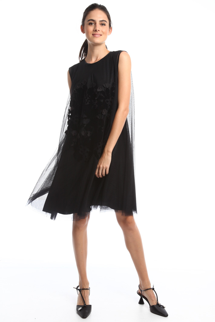 Abito in tulle flock Intrend Abito in tulle flock Intrend