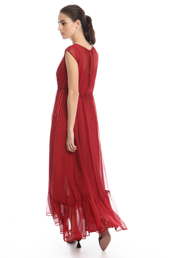 Abito lungo in georgette Intrend Abito lungo in georgette Intrend