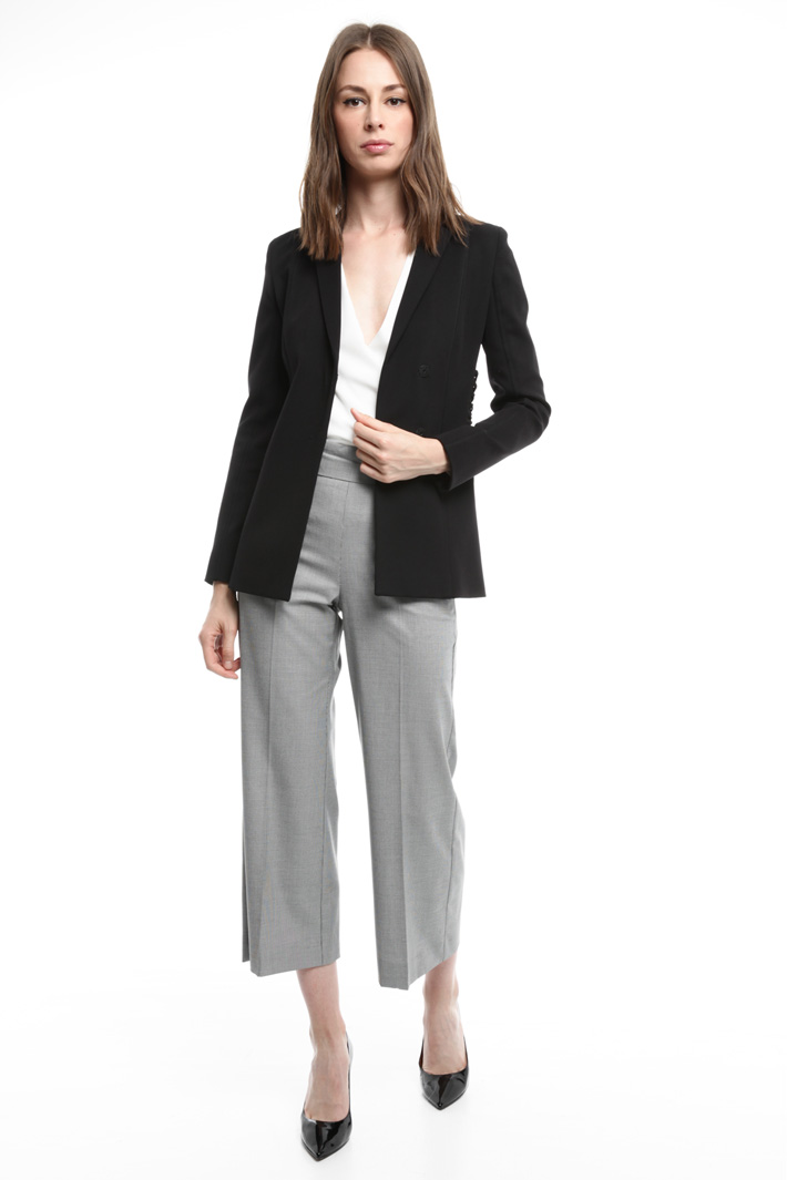 Milano stitch jersey blazer Intrend Milano stitch jersey blazer Intrend