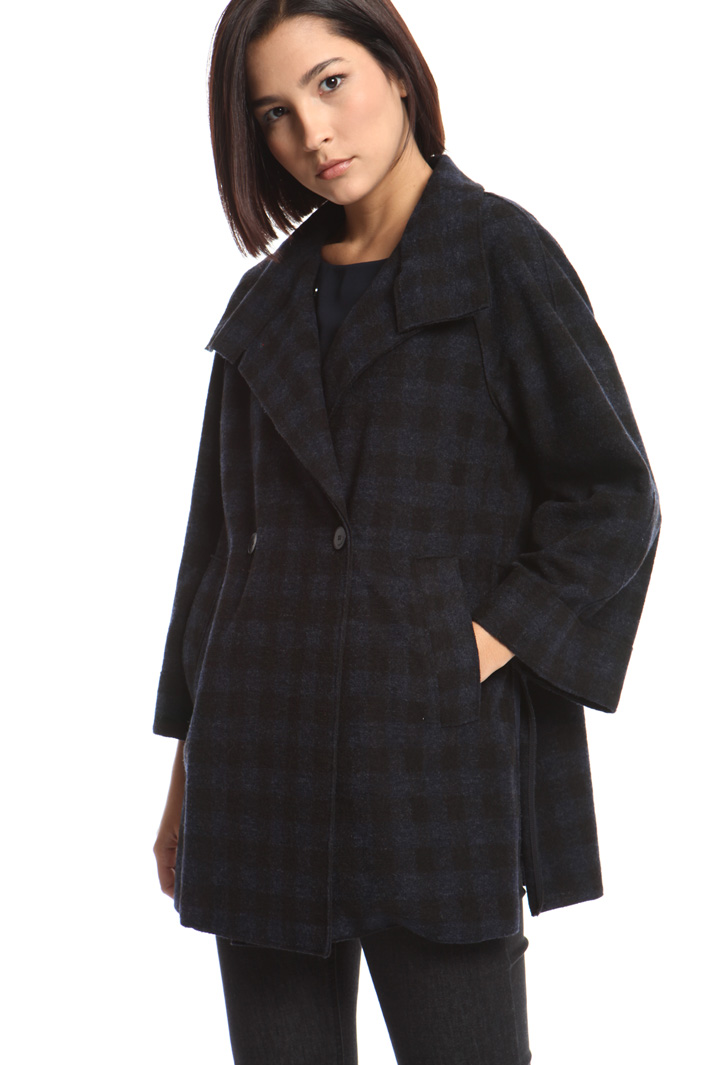 Wool jersey coat Intrend Wool jersey coat Intrend