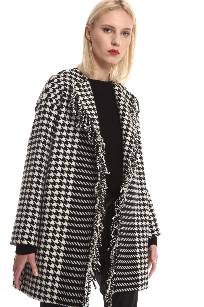 Fringed coat Intrend Fringed coat Intrend