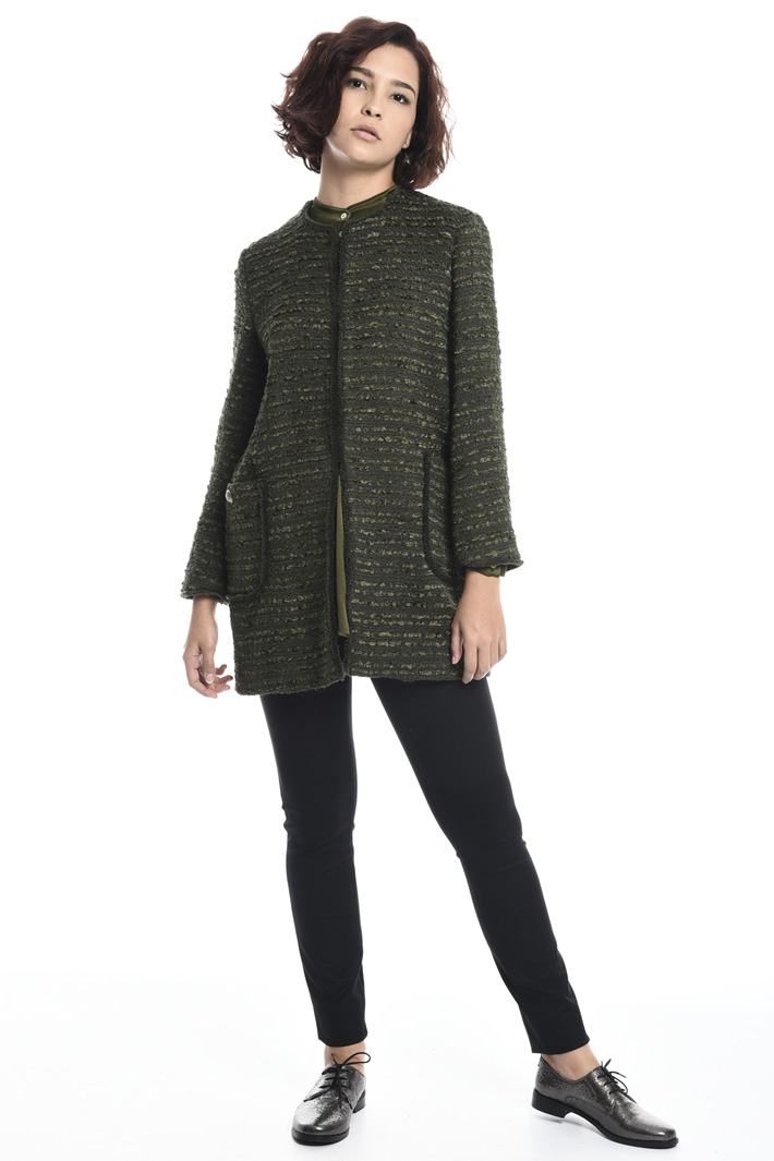 Interwoven fabric duster Intrend Interwoven fabric duster Intrend