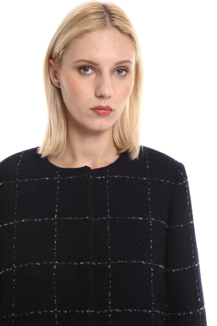 Checked wool coat Intrend Checked wool coat Intrend