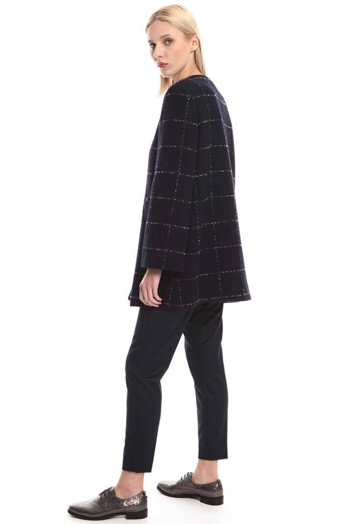 Checked wool coat Intrend Checked wool coat Intrend