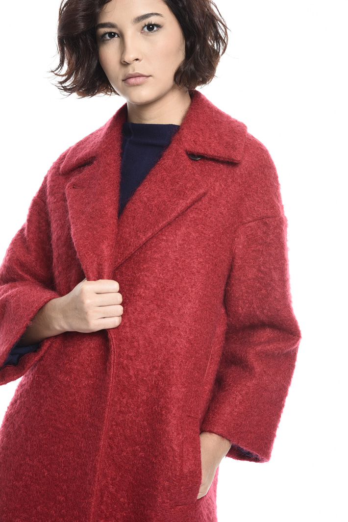 Bouclé wool coat Intrend Bouclé wool coat Intrend