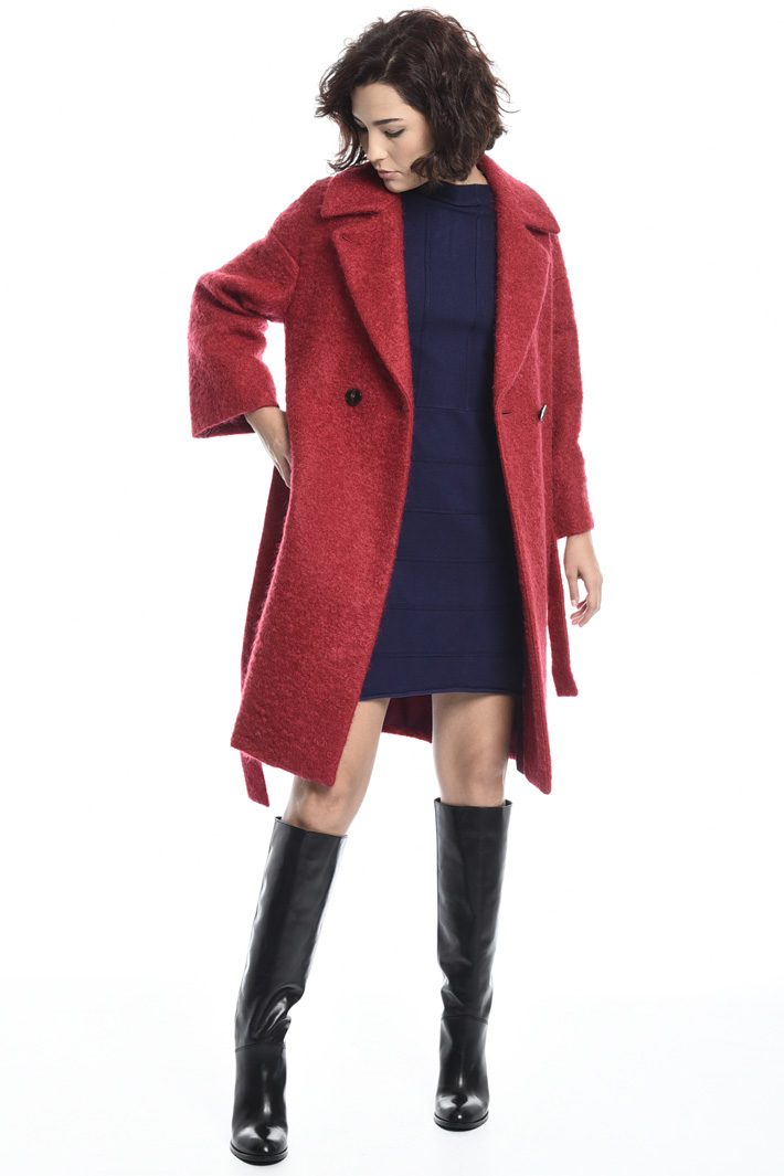 Bouclé wool coat Intrend Bouclé wool coat Intrend