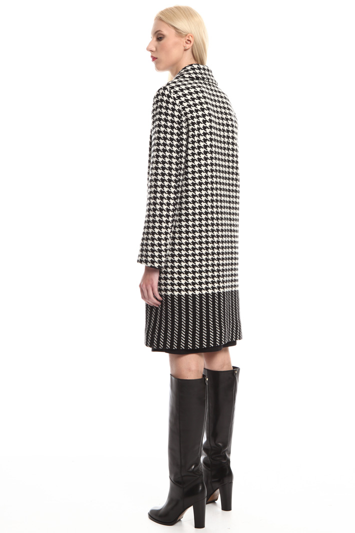 Houndstooth coat Intrend Houndstooth coat Intrend