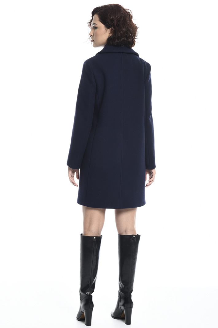 Double-breasted felted coat Intrend Double-breasted felted coat Intrend