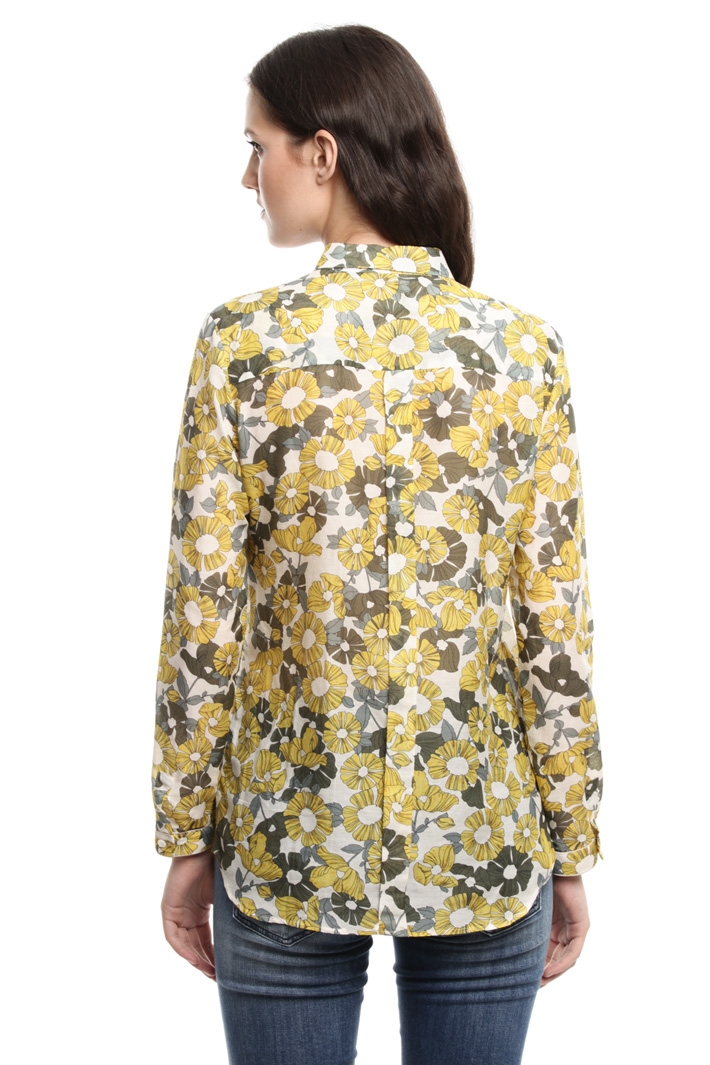 Camicia in mussola stampata Intrend Camicia in mussola stampata Intrend
