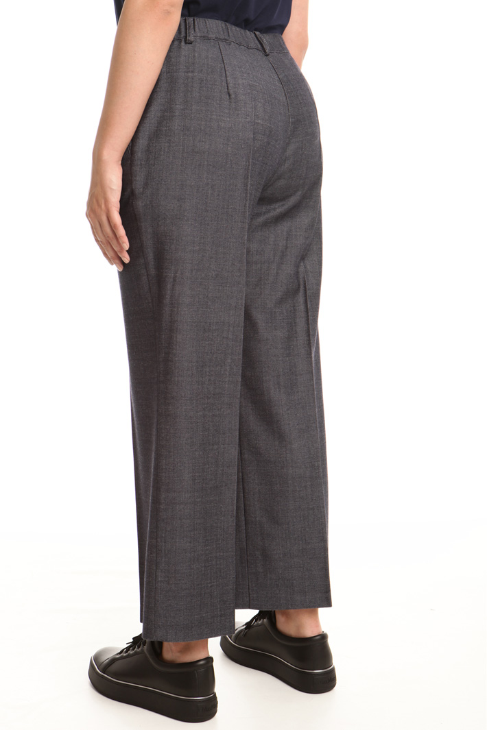 Pantalone linea dritta in lana Intrend Pantalone linea dritta in lana Intrend