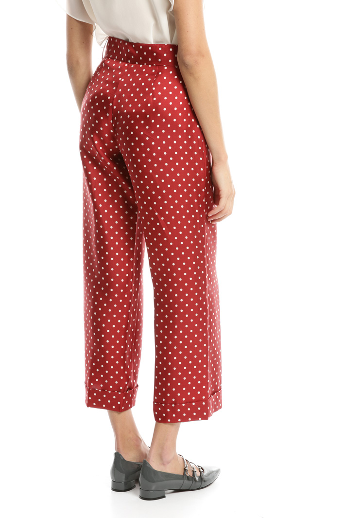 Pantalone in twill di seta Intrend Pantalone in twill di seta Intrend