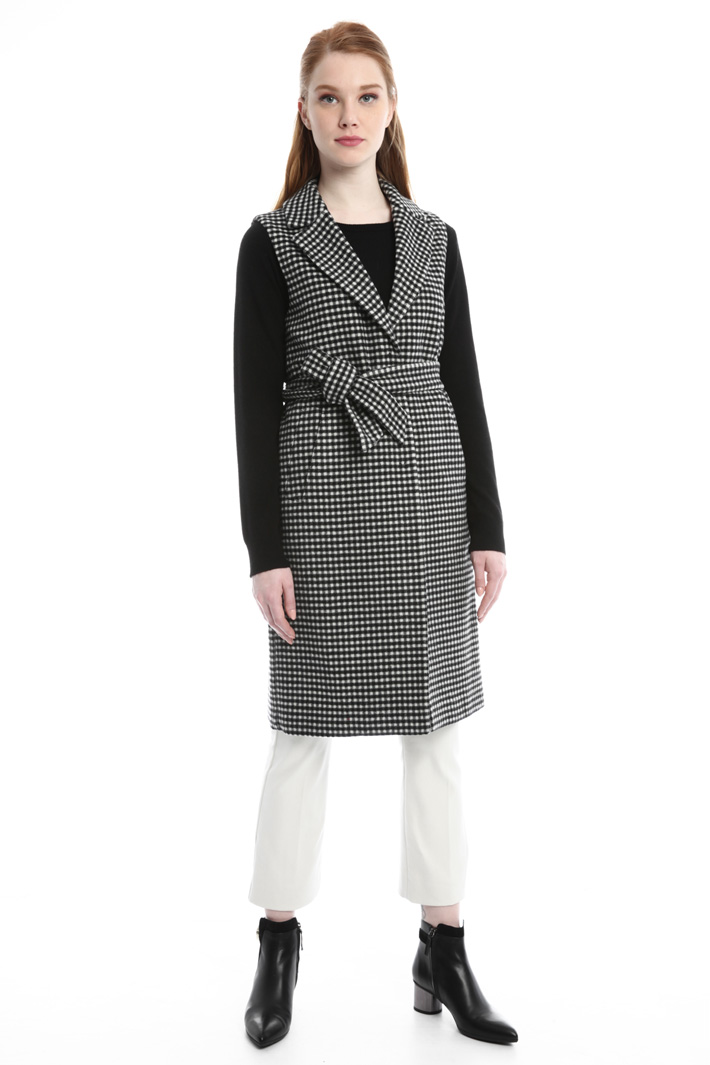 Gilet in panno a quadretti Intrend Gilet in panno a quadretti Intrend