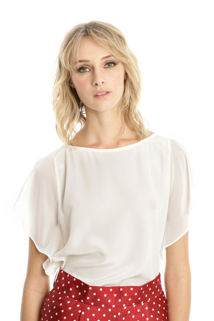 Crepe de chine top Intrend Crepe de chine top Intrend