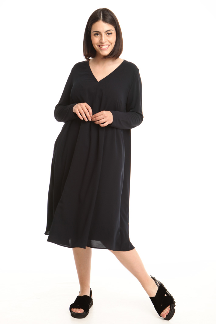 Oversized dress with pockets Intrend Oversized dress with pockets Intrend