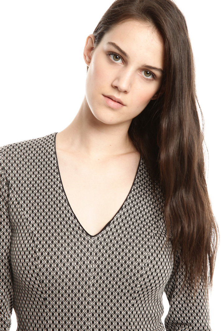 Tubino in jersey jacquard Intrend Tubino in jersey jacquard Intrend