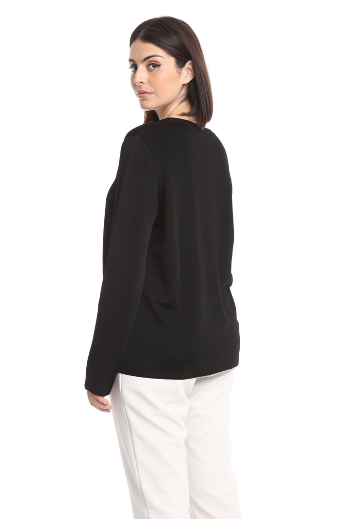 Glossy viscose cardigan Intrend Glossy viscose cardigan Intrend