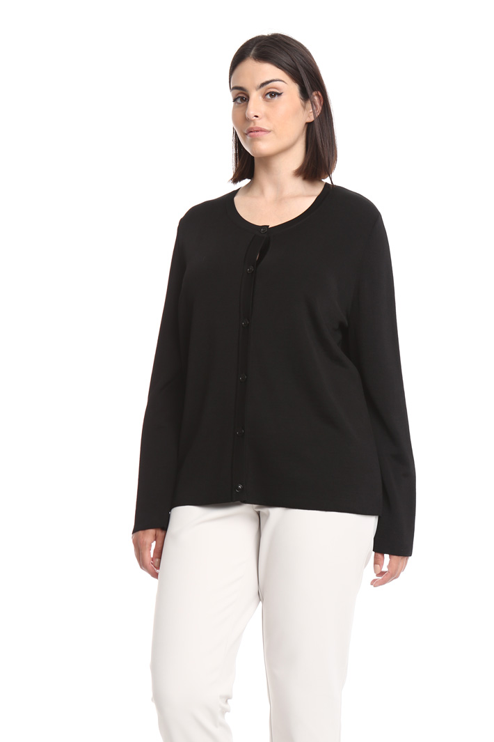 Glossy viscose cardigan Intrend Glossy viscose cardigan Intrend