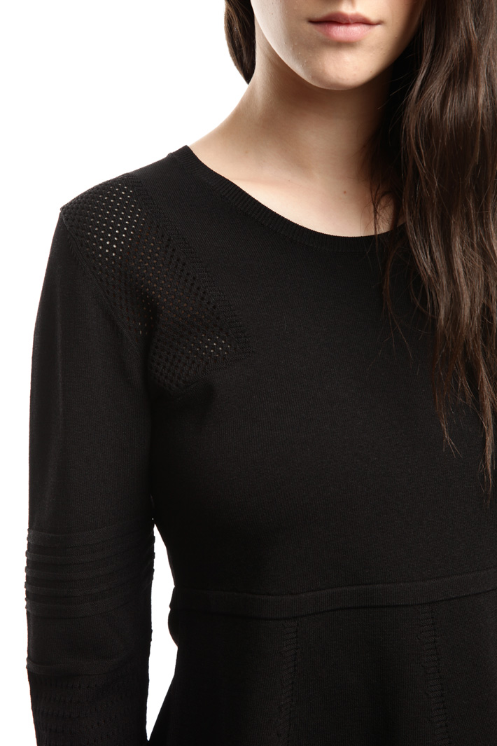 Maglia in viscosa operata Intrend Maglia in viscosa operata Intrend