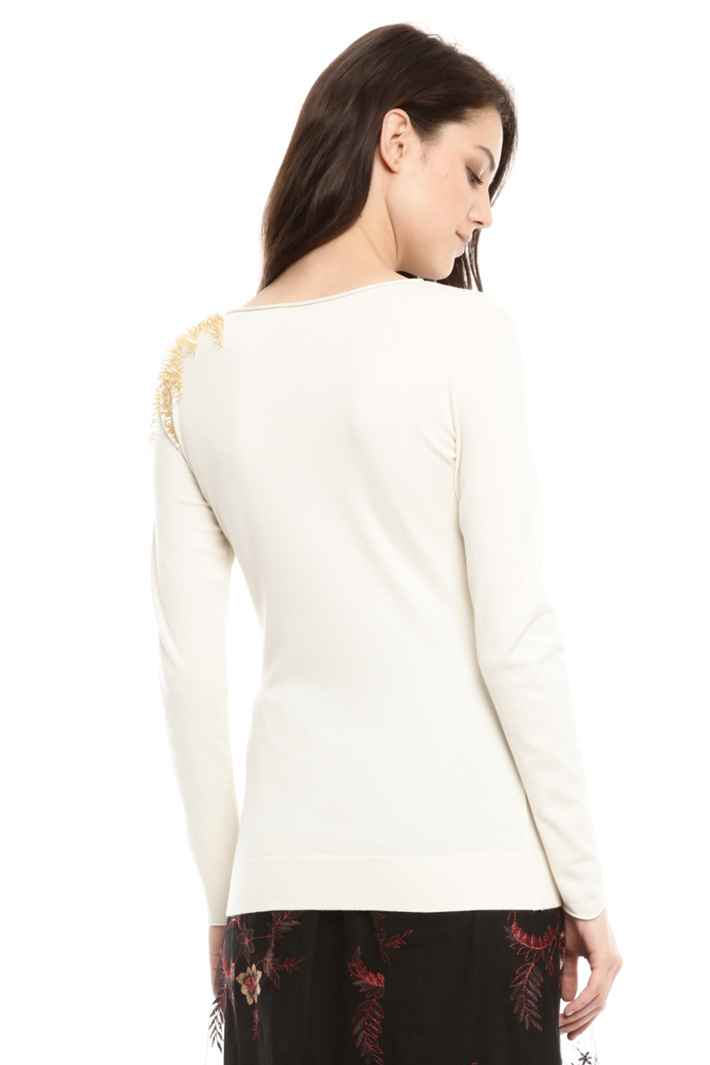 Maglia con ricamo a rilievo Intrend Maglia con ricamo a rilievo Intrend