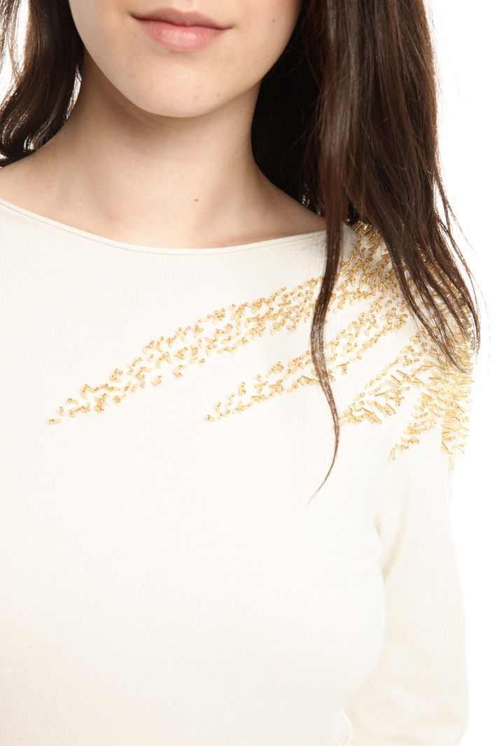 Maglia con ricamo a rilievo Intrend Maglia con ricamo a rilievo Intrend