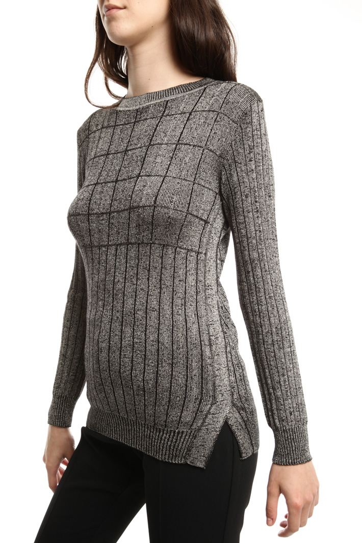 Maglia in lana lurex Intrend Maglia in lana lurex Intrend