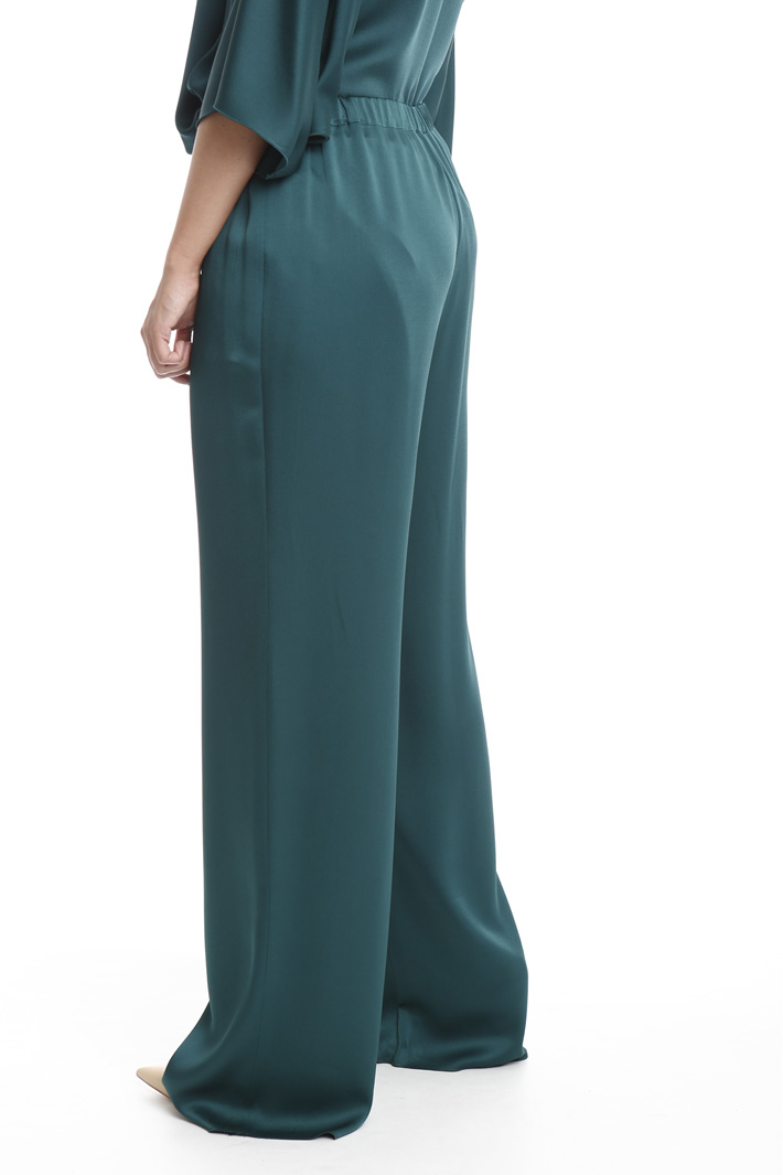 Pantalone palazzo in tessuto Intrend Pantalone palazzo in tessuto Intrend