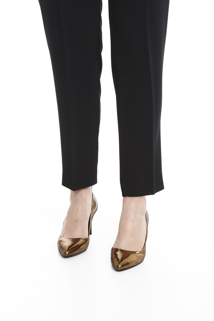 Pantalone slim in crepe Intrend Pantalone slim in crepe Intrend