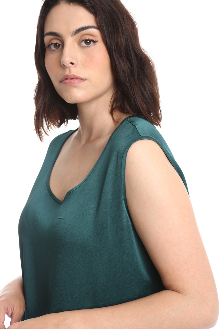 Top in crepe lucido Intrend Top in crepe lucido Intrend