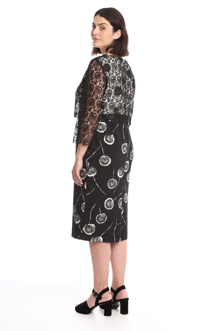 Abito in cady stretch e pizzo Intrend Abito in cady stretch e pizzo Intrend