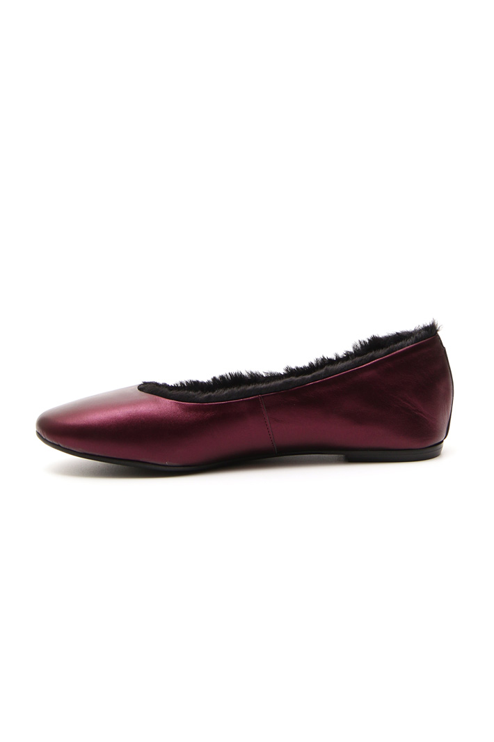 Metallised leather ballerina Intrend Metallised leather ballerina Intrend