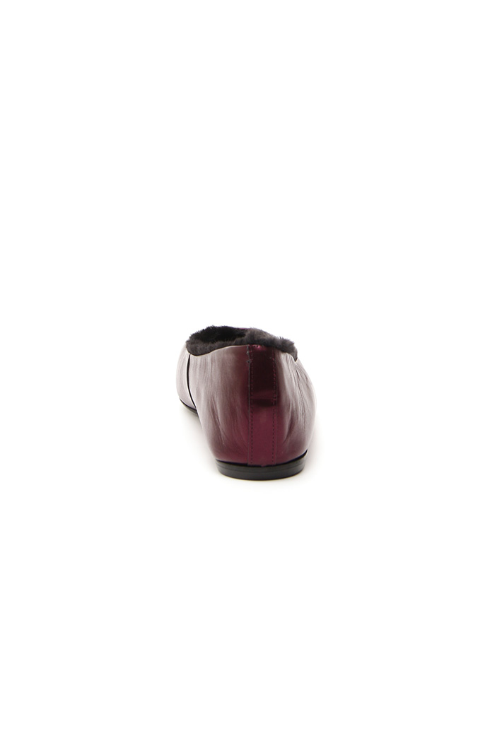 Metallised leather ballerina Intrend Metallised leather ballerina Intrend