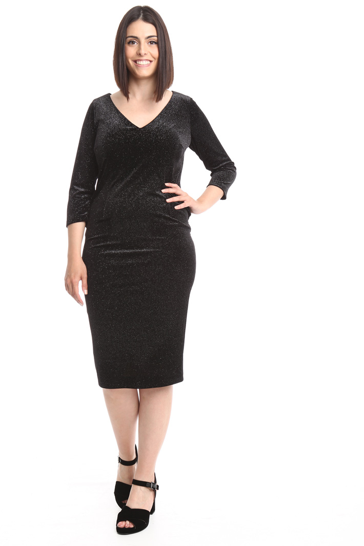 Abito in velluto lurex Intrend Abito in velluto lurex Intrend