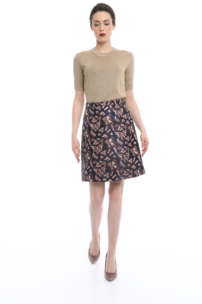 Gonna in jacquard lurex Intrend Gonna in jacquard lurex Intrend